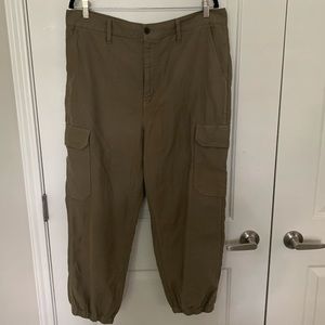Madewell Army Green Joggers